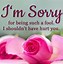 Image result for Sorry Notes to Your Friend