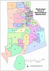 Image result for Rhode Island District Map