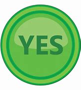 Image result for Yes Button Clip Art