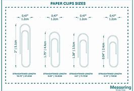 Image result for Paper Binder Clips Sizes