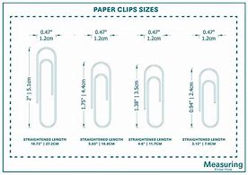 Image result for 4 Inch Paper Clip