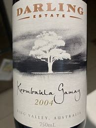 Image result for Darling Estate Chardonnay Koombahla