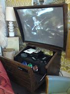 Image result for Old School Projection TV