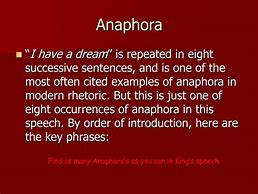 Image result for Difference Between Anaphora and Parallelism