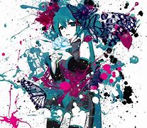 Image result for Abstract Anime Girl