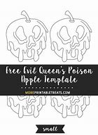 Image result for Poison Apple Coloring Page