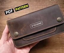 Image result for Leather Trucker Wallet