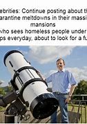 Image result for Looking through a Telescope Memes