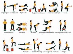 Image result for Leg and Glute Exercises
