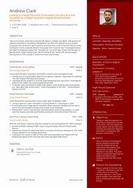 Image result for Example of Resume for Scholarship Application