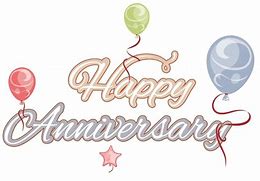 Image result for Transparent Happy Anniversary Balloons