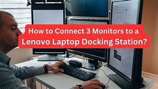 Image result for Connect 3 Monitors to Lenovo Model 82Wq0065us