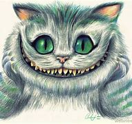 Image result for Evil Cheshire Cat Drawings