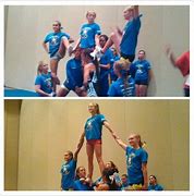 Image result for Cheer Pyramid Clip Art