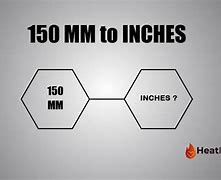 Image result for 150 mm to Inches