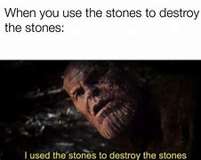 Image result for The Stones Gone Meme