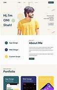 Image result for Portfolio Landing Page Lastest Themes