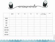 Image result for Fitness Tracker Printable