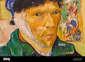 Image result for Van Gogh Portrait with Bandaged Ear