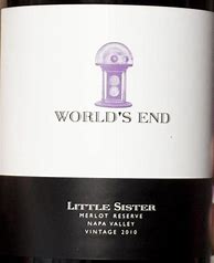 Image result for World's End Merlot Little Sister