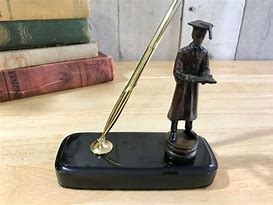 Image result for D. Stark Bronze Sculpture Pen Holder