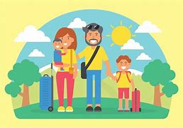 Image result for Family Vacation Clip Art
