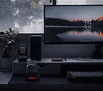 Image result for Black PC Setup