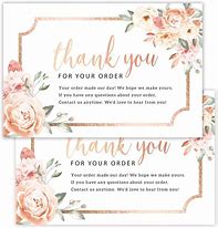 Image result for Thanks Card for Customer