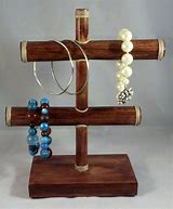 Image result for Wooden Jewelry Holder