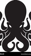 Image result for Octopus Tribal Tattoo Silhouette