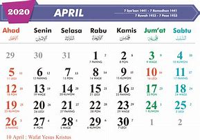 Image result for Kalender 2020 Kertas