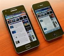 Image result for Apple Galaxy Samsung iPhone