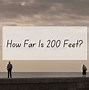 Image result for How High Is 200 Feet