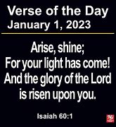 Image result for Bible Verse for 1st January