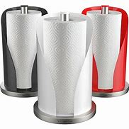 Image result for Calphalon Stainless Steel Paper Towel Holder Vertical