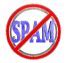 Image result for No Spam Sign