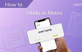 Image result for Undo Notes iPhone