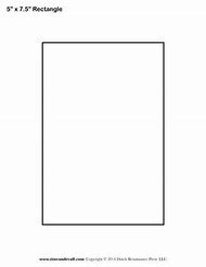 Image result for 4X6 Rectangle Template