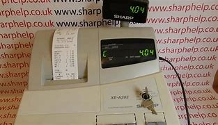 Image result for Sharp XE A202 Cash Register