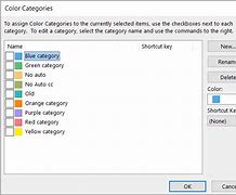 Image result for Outlook Color Categories