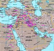 Image result for Middle East United States Map