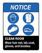 Image result for Hospital Clean Room Sign