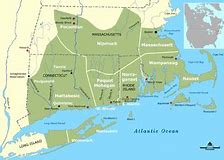 Image result for County Map of Rhode Island
