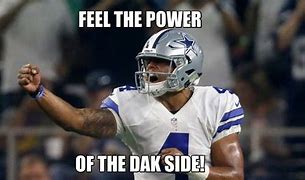 Image result for Dallas Cowboys Dak Prescott Meme