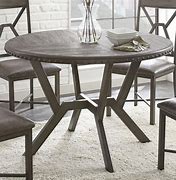Image result for Round Metal Dining Table