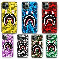 Image result for iPhone SE BAPE Case with Screen Detector