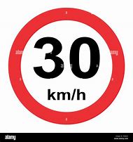 Image result for 30 Road Sign