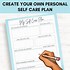 Image result for Self Care Plan Template