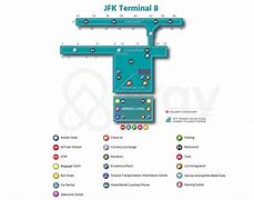 Image result for Map of JFK Termnal
