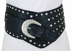 Image result for Wide Silver Belts for Women